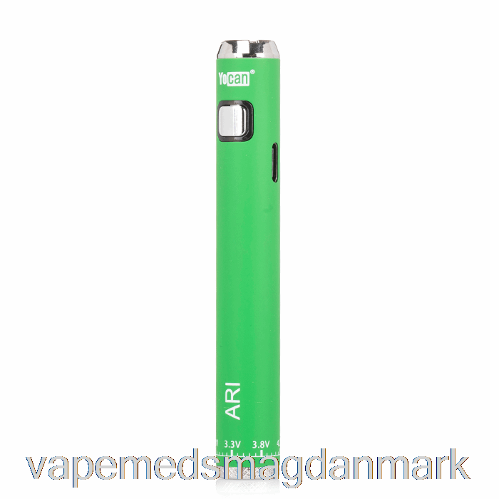 Vape Med Smag Yocan Ari 650mah Batteri Grøn